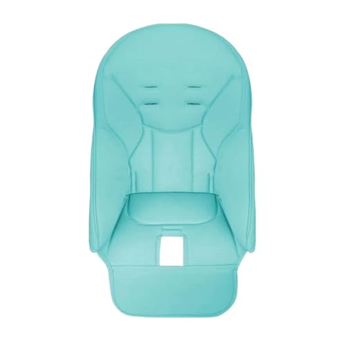 Hiseng Baby Hochstuhl Kissenbezug, Hochstuhl Bezug Universeller Baby Esszimmerstuhlbezug PU Hochstuhl Sitzauflage Baby Hochstuhl Ersatzbezüge für Kinder -15 Farben (40x83cm,Blauer See) von Hiseng