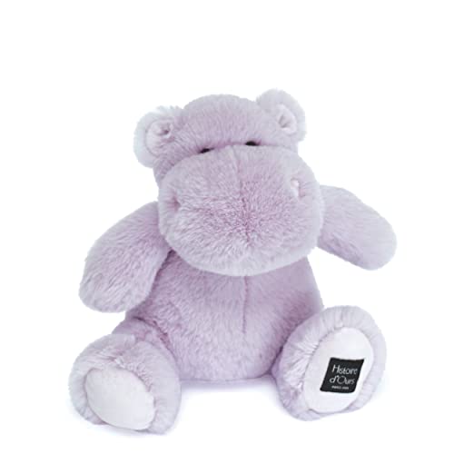 Histoire DOurs HO3114 Hip'Power Hippo, lila 25cm von Histoire d'ours