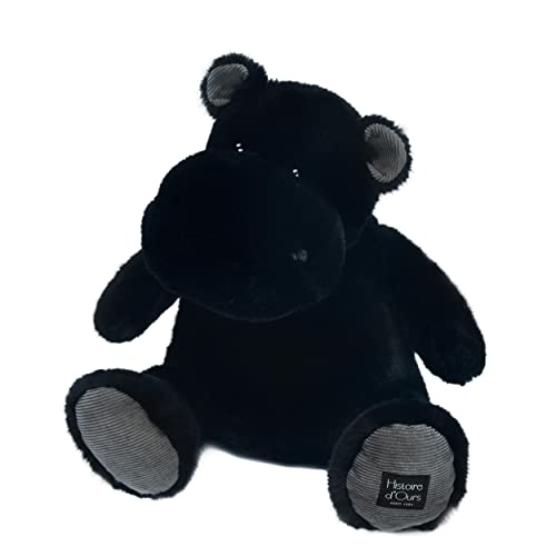 Doudou et Compagnie HO3106 Kuscheltier, Schwarz von Histoire d'ours