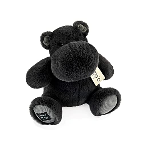 Histoire d'ours - Plüschtier Nilpferd – Hippo – Anthrazit – 25 cm – HO3206 von Histoire d'ours