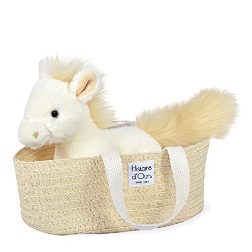 Histoire d'ours - Plüschtier Pferd Palomino – Beige – 25 cm – Kleine Namen – HO3150 von Histoire d'ours