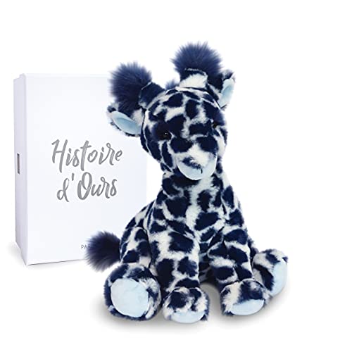 Histoire d'Ours (HISU0) Terre Sauvage - LISI Giraffe blau 30 cm von Histoire d'ours