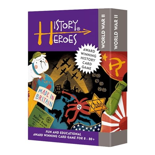 History Heroes: World-War-Two-Kartenspiel (englische Version) von History Heroes