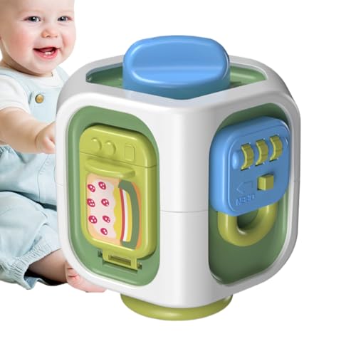 Hitburu Aktivitäts-Spielwürfel - Sensorisches Reisespielzeug | Motorik Lernspielzeug Sensorisches Spiel Fuer Kinder Hitburu Aktivitäts-Spielwürfel - Sensorisches Reisespielzeug | Motorik Lernspielzeug Sensorisches Spiel Fuer Kinder von Hitburu