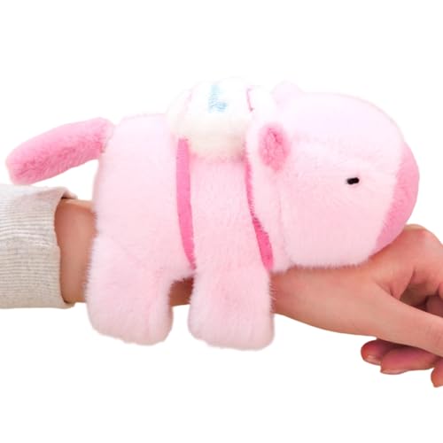 Hitburu Capybara Plüscharmband,Plüsch Klapparmband Spielzeug | Weiches Wickelarmband Für Mädchen Kinder Und Erwachsene Als Tragbares Kuscheltier-Accessoire Hitburu Capybara Plüscharmband,Plüsch Klapparmband Spielzeug | Weiches Wickelarmband Für Mädchen Kinder Und Erwachsene Als Tragbares Kuscheltier-Accessoire von Hitburu