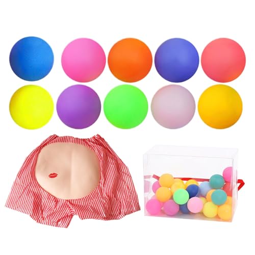 Hitburu Family Pong Shake Box -Spiel, Shaking Swing Balls Game Set - Schütteln von Bällen Game Pong Collector - Lustige Erwachsene Pingpong -Kampfaktivität für Kinder, Kinder, Frauen, Männer von Hitburu