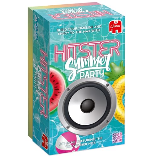 Hitster Summer Party - Das Musik-Partybrett, Karten- & Quizspiel für Grillabende, Date-Nächte & Gartenpartys - 300+ Neue Lieder - Guess The Song, Year & Artist - Erwachsene & Familienspiele, 2-10 von Hitster