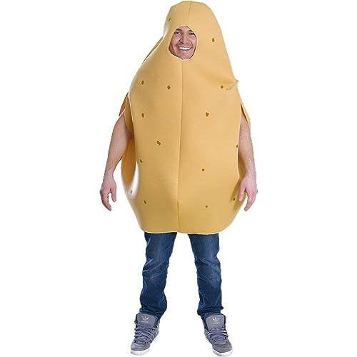 HiyyFloy Halloween-kartoffelkostüm Für Erwachsene, Süßes Kartoffelkostüm, Lustiges Food-outfit, Halloween-cosplay-kostüm von HiyyFloy