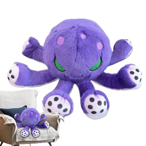Hjatirace Cartoon Kraken Plushtier - Sammeldekoration Halloween Wohnkultur,Niedliches Meerestier Oktopus Figur - Für Kinder Mädchen Frauen Männer Teens Hjatirace Cartoon Kraken Plushtier - Sammeldekoration Halloween Wohnkultur,Niedliches Meerestier Oktopus Figur - Für Kinder Mädchen Frauen Männer Teens von Hjatirace