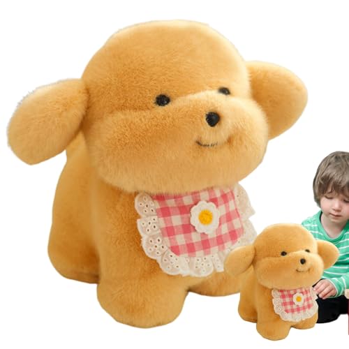 Hjatirace Dog Plush Dolls, Stuffed Animal Dog Plush Toy, Exquisite Plush Pillows, Pillow Toy, Cute Stuffed Animal Dog Plush Toy, Easy to Use, Portable for Children Family von Hjatirace