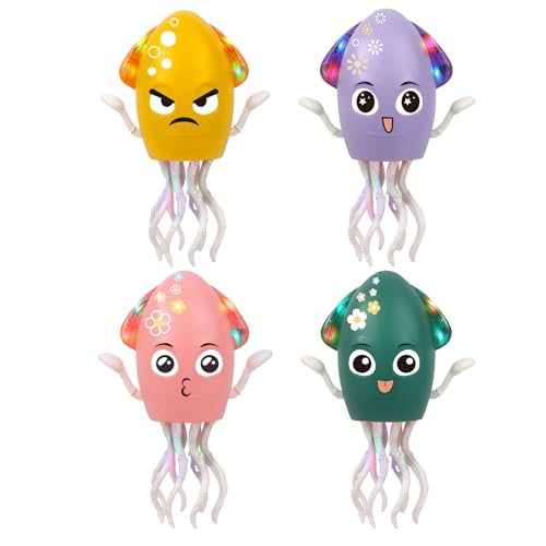 Hjatirace Electric Dancing Octopus -Spielzeug, Hindernismeidungsroboter, LED -Musikspielzeug, Fördert Bewegung Und Freude, Leitet Beim Blockieren Von 12,5 X 20,5 cm Für Innen- Und Reise -Reisen Um Hjatirace Electric Dancing Octopus -Spielzeug, Hindernismeidungsroboter, LED -Musikspielzeug, Fördert Bewegung Und Freude, Leitet Beim Blockieren Von 12,5 X 20,5 cm Für Innen- Und Reise -Reisen Um von Hjatirace