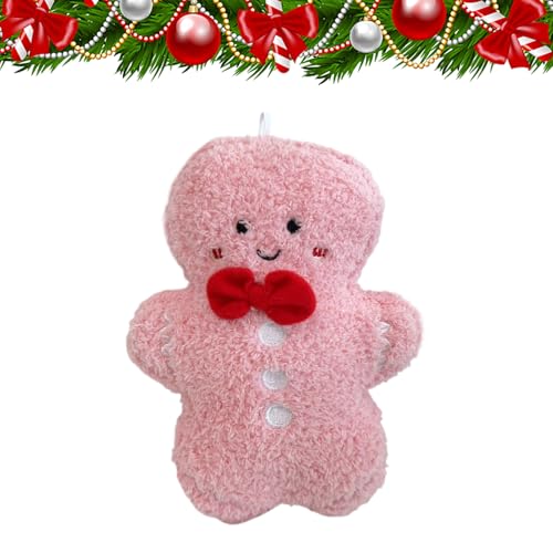 Hjatirace Gingerbread Plush 18 cm, Spielkissen, Weihnachtsschmuck Kissen Deko Für Couch Tür Fenster Stuhl Sofa Party Zuhause Christbaum Hjatirace Gingerbread Plush 18 cm, Spielkissen, Weihnachtsschmuck Kissen Deko Für Couch Tür Fenster Stuhl Sofa Party Zuhause Christbaum von Hjatirace