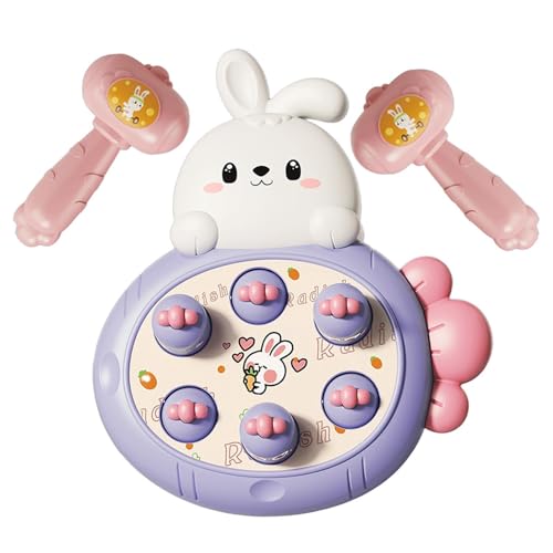 Hjatirace Hämmern & Stampfen Spielzeug - Niedliches Rabbit Whack Mole Game Pounding Toy,Hammering Pounding Toys für und Mädchen ab 3 Jahren, Whack Game Mole Toy Kids Activities Gift Hjatirace Hämmern & Stampfen Spielzeug - Niedliches Rabbit Whack Mole Game Pounding Toy,Hammering Pounding Toys für und Mädchen ab 3 Jahren, Whack Game Mole Toy Kids Activities Gift von Hjatirace