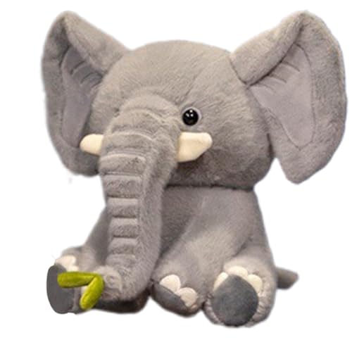 Hjatirace Plüsch-Elefant, süßer Elefant-Plüsch,Stofftier Elefant Plüsch | Elefanten-Plüschtier, Stofftier-Plüschtier, niedlich, 9,84 Zoll, weich, bequem für Geburtsstatistiken, Babyparty Hjatirace Plüsch-Elefant, süßer Elefant-Plüsch,Stofftier Elefant Plüsch | Elefanten-Plüschtier, Stofftier-Plüschtier, niedlich, 9,84 Zoll, weich, bequem für Geburtsstatistiken, Babyparty von Hjatirace
