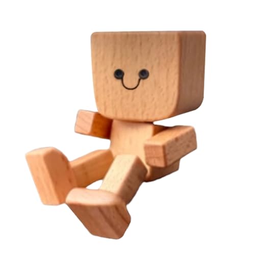 Hjatirace Schüttelfuß Holzpuppe, Mit Reisenfreundlichem, 4x4x8 cm, Schüttelte Hölzerne Mannfigur, Autoramente, Keine Batterien Benötigt, Für Männer, Frauen, Fahrzeuge Hjatirace Schüttelfuß Holzpuppe, Mit Reisenfreundlichem, 4x4x8 cm, Schüttelte Hölzerne Mannfigur, Autoramente, Keine Batterien Benötigt, Für Männer, Frauen, Fahrzeuge von Hjatirace