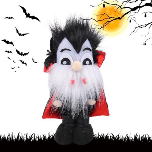 Hjatirace Stuffed Zombie Plush, Horror Character Zombie Vampire Plush Doll Toys, Cartoon Stuffed Toy, Stuffed Halloween Plush Toy, Halloween Stuffed Plush Toys, Easy to Use, Portable for Home von Hjatirace