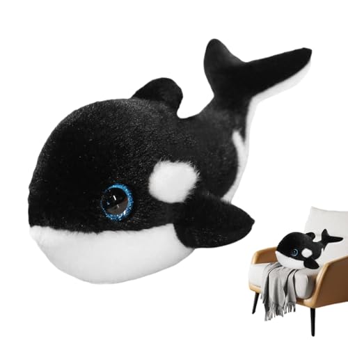 Hjatirace Whale Plushie Cartoon Doll, Whale Plush Doll, Whale Stuffed Animals Plush Toys, Octopus Plush Room Decor, Stuffed Toys Plush Doll, Easy to Use, Portable for Boys Girls Home von Hjatirace