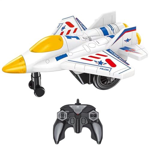 Hjatirace Wireless Airplane Toy, RC Plane Remote Control Airplane, RC Aerobatic Airplane Toy, Remote Controlled Flying Toy, Fun RC Aircraft, Easy to Use, Portable for Women Men Kids von Hjatirace