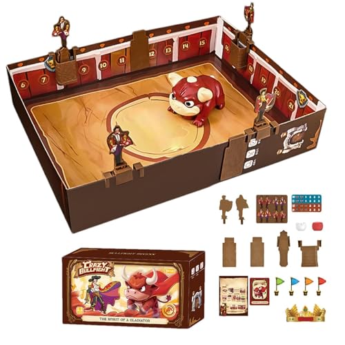 Interactive Card Games, Bullfighter Card Game, Kids Board Games, Educational Tabletop Games, Family Card Games, Interactive Interactive Tabletop Games with Music for Family von Hjatirace