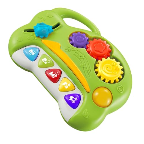 Musikspielzeug für Kinder, frühpädagogisches Keyboard, frühpädagogisches Spielzeug, pädagogisches Keyboardspielzeug, pädagogisches Musikspielzeug, sensorische interaktive Musiktastatur für Kinder von Hjatirace