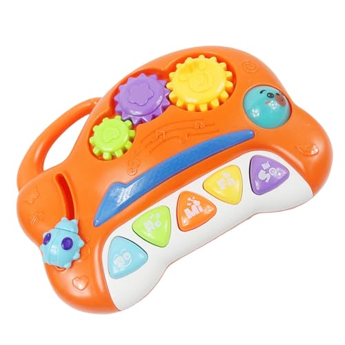 Musikspielzeug für Kinder, frühpädagogisches Keyboard, frühpädagogisches Spielzeug, pädagogisches Keyboardspielzeug, pädagogisches Musikspielzeug, sensorische interaktive Musiktastatur für Kinder von Hjatirace