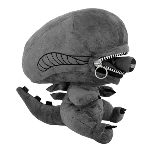 Reißverschluss Mundpuppe, Mit Leichtem Design, 25 cm, Außerirdisches X-Enomorph Reißverschluss Mundpluppe, Niedliche Filmcharakter Plüschpuppe, Huggable Comfort, Für Schlafzimmer, Wohnzimmer Reißverschluss Mundpuppe, Mit Leichtem Design, 25 cm, Außerirdisches X-Enomorph Reißverschluss Mundpluppe, Niedliche Filmcharakter Plüschpuppe, Huggable Comfort, Für Schlafzimmer, Wohnzimmer von Hjatirace