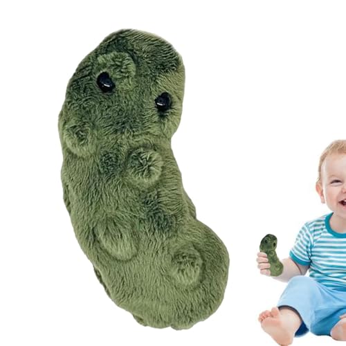 Stuffed Pickle Toy, 3.5 Inches Pickle Support Plush, Cute Pickle Stuffed Animal, Pickle Support Plush Includes Positive Card, Includes Positive Encouragement Card, Easy To Use, Portable for Kid Adult von Hjatirace