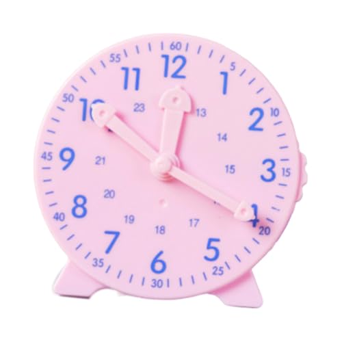 Teaching Clock Student, Child Friendly Student Clock, Lightweight Attractive Practice Clocks, Learning Big Time Student Clock, Sturdy Teaching Demonstration Clock, Easy To Use, Portable for Children von Hjatirace