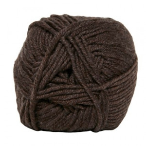 Hjertegarn 90 Extrafine Merino Garn 211 Braun von Hjertegarn