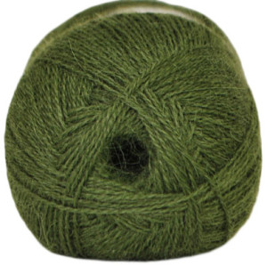 Hjertegarn Alpaca 400 Garn Farbe 1285 Grün von Hjertegarn