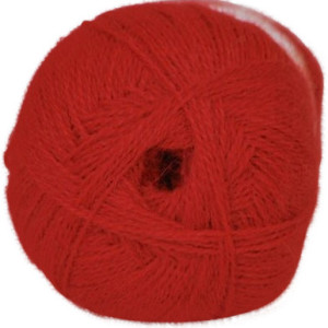 Hjertegarn Alpaca 400 Garn Farbe 2060 Rot von Hjertegarn