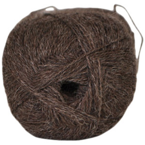 Hjertegarn Alpaca 400 Garn Farbe 211 Braun von Hjertegarn