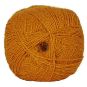 Hjertegarn Alpaca 400 Garn Farbe 3810 Orange von Hjertegarn