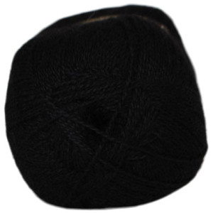 Hjertegarn Alpaca 400 Garn Farbe 500 Schwarz von Hjertegarn