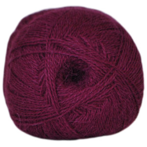 Hjertegarn Alpaca 400 Garn Farbe 9235 Pflaume von Hjertegarn