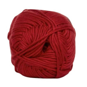 Hjertegarn Bommix Bamboo Garn Farbe 4501 Rot von Hjertegarn