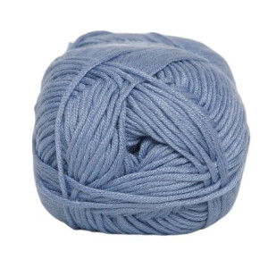 Hjertegarn Bommix Bamboo Garn Farbe 6007 Graublau von Hjertegarn