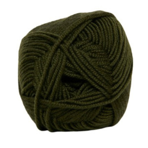 Hjertegarn Extrafine Merino 120 Garn 1285 Armeegrün von Hjertegarn