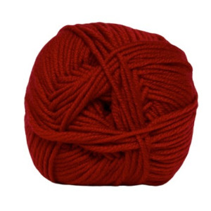 Hjertegarn Extrafine Merino 120 Garn 2060 Rot von Hjertegarn