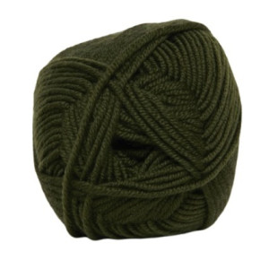 Hjertegarn Extrafine Merino 150 Garn 1285 Armeegrün von Hjertegarn