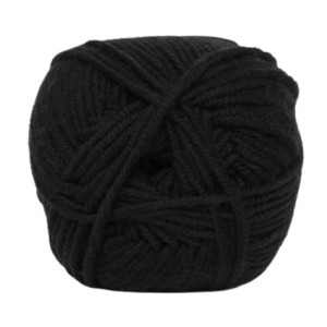 Hjertegarn Extrafine Merino 150 Garn 500 Schwarz von Hjertegarn