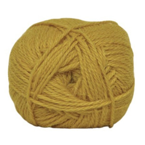 Hjertegarn Merino Cotton 847 Senfgelb von Hjertegarn