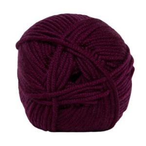 Hjertegarn Merino Cotton 9235 Bordeaux von Hjertegarn