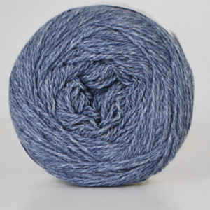 Hjertegarn Organic 350 Garn Farbe 4022 Jeansblau hell von Hjertegarn