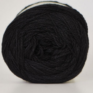 Hjertegarn Organic 350 Garn Farbe 4031 Schwarz von Hjertegarn