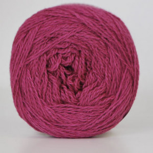 Hjertegarn Organic 350 Garn Farbe 4038 Hot Pink von Hjertegarn