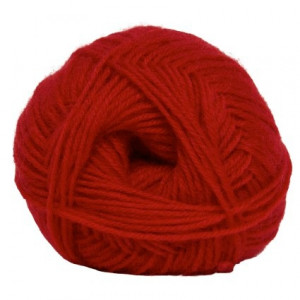 Hjertegarn Sock 4 Garn 4500 Rot von Hjertegarn