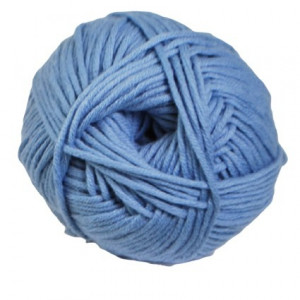 Hjertegarn Valencia Cotton Garn 6007 Babyblau von Hjertegarn