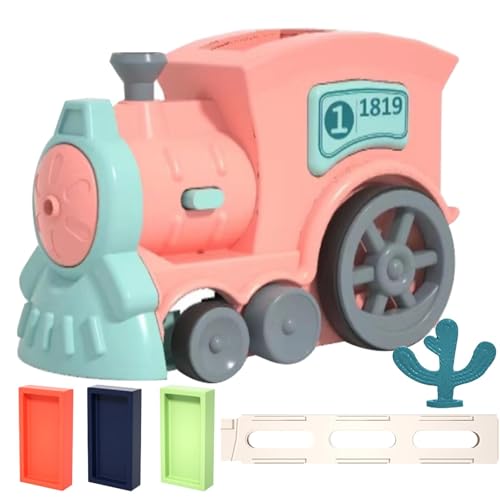 Hlagmix Automatischer Zug, automatisches Zugset für Kinder - Lustiges Eisenbahnspielzeug mit Musik | Kindereisenbahnspielzeug, Kindergartenspielzeugset mit Musik und Beleuchtung für Kleinkinder im von Hlagmix