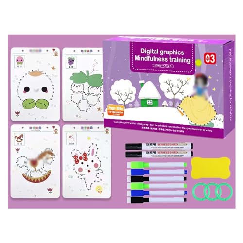 Scribble Smart Workbook, Scribble Smart, Scribblesmart Workbook, Scribblesmart™ Workbook: Fast Track Young Minds, Scribble Smart Reusable Workbook, Little Curious Minds Scribblesmart (Level 3) von Hliloy